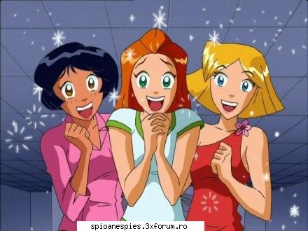 sooooper grozava!! :nod:  :nod:  :nod:  :nod:  abea astept nr 2 :zzz: revista nr 1.-totally spies